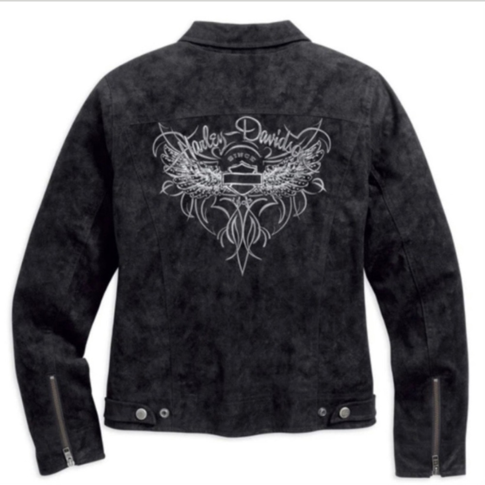 Harley Davidson Womens Soar Sueded Jacket XL
